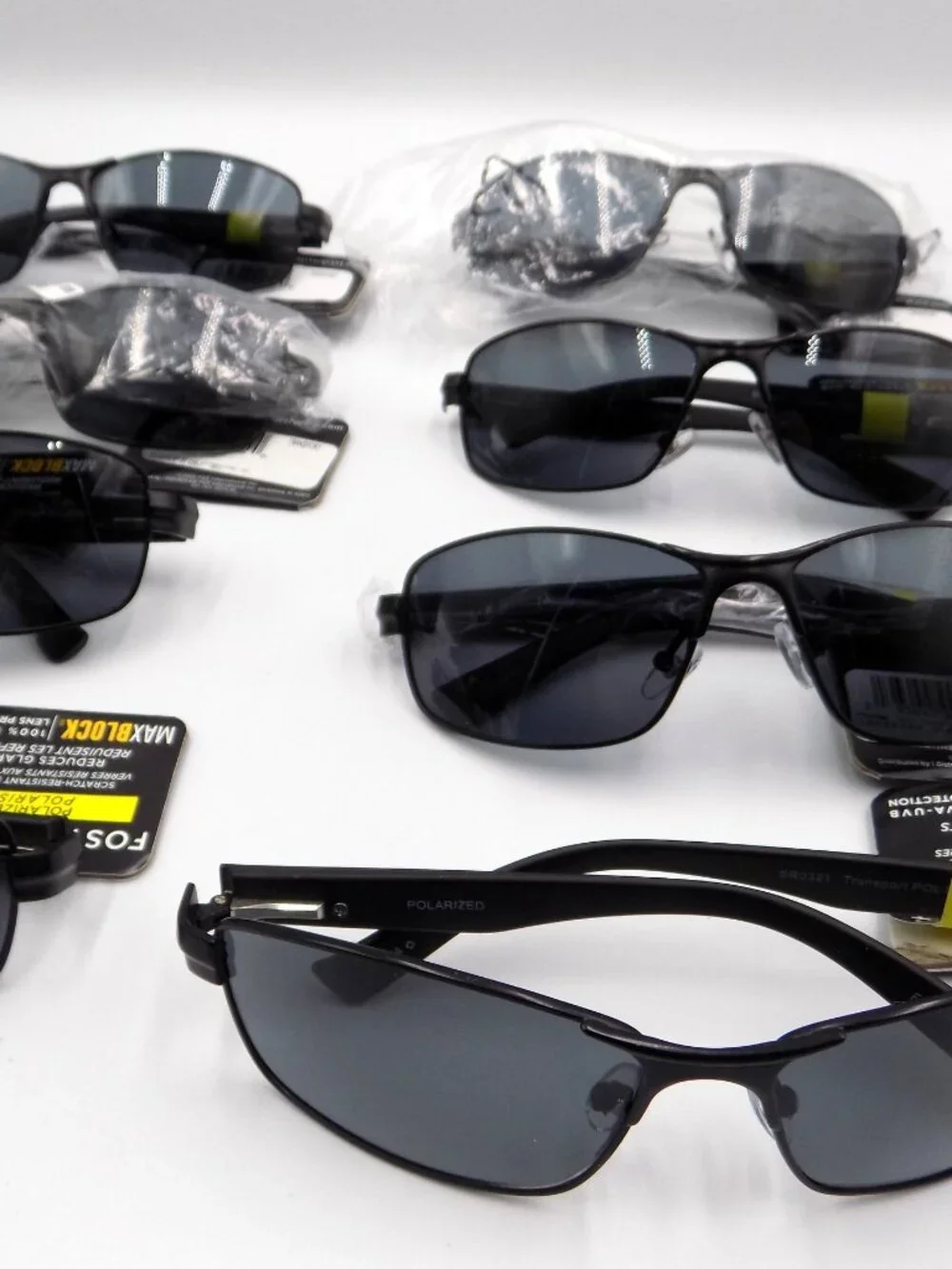 Lot of 8 Foster Grant Polarized Sunglasses 